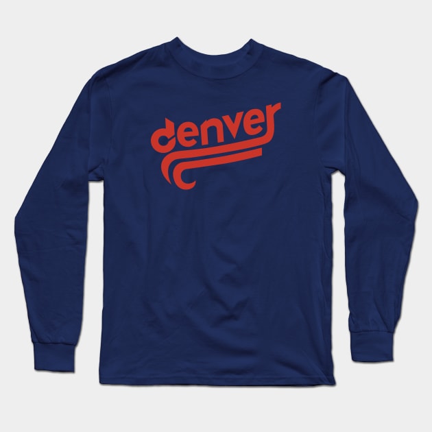 Defunct Denver Bears Baseball 1983 Long Sleeve T-Shirt by LocalZonly